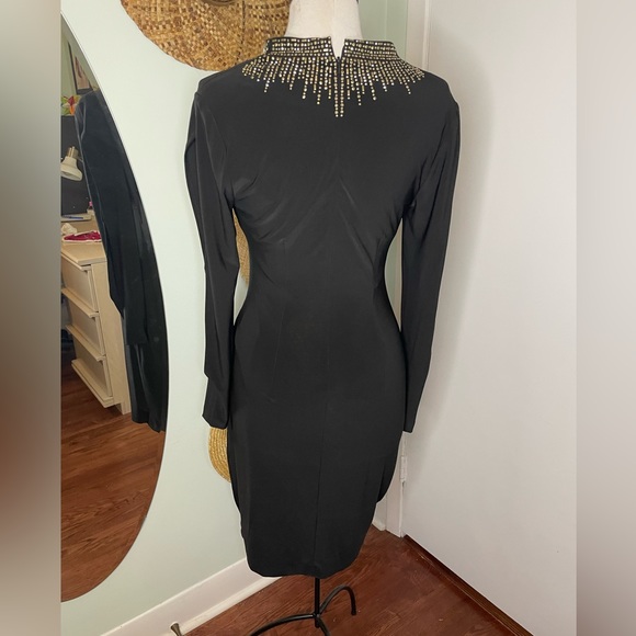 🟠 2/40$ Long sleeve modest black dress - Picture 2 of 4